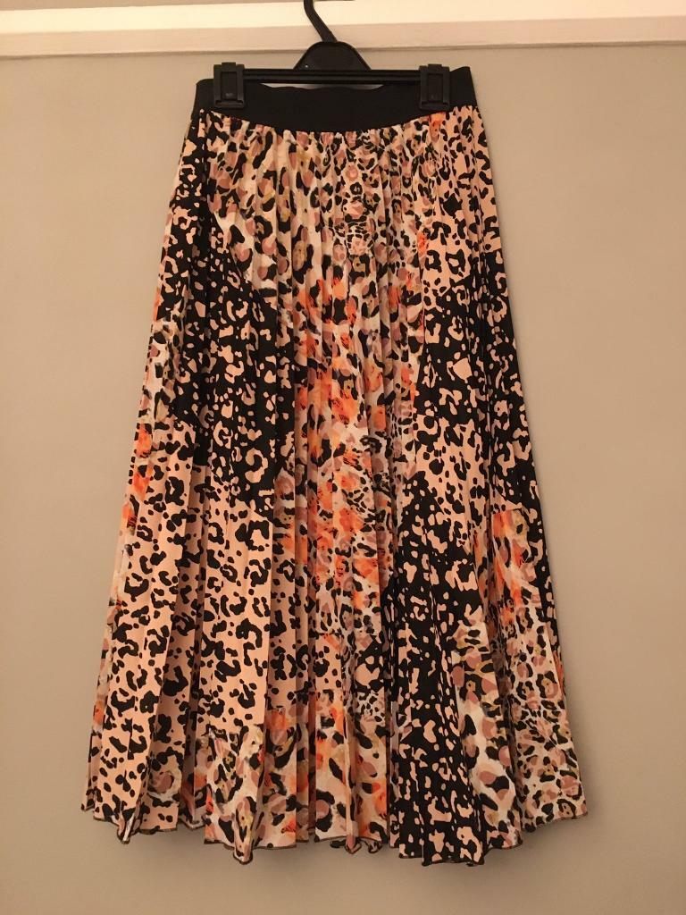 leopard print skirt m&s